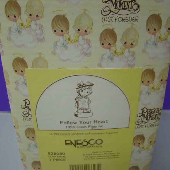 Follow your heart 1995 Event Figurine 528080 precious moments with box - Picture 13 of 14